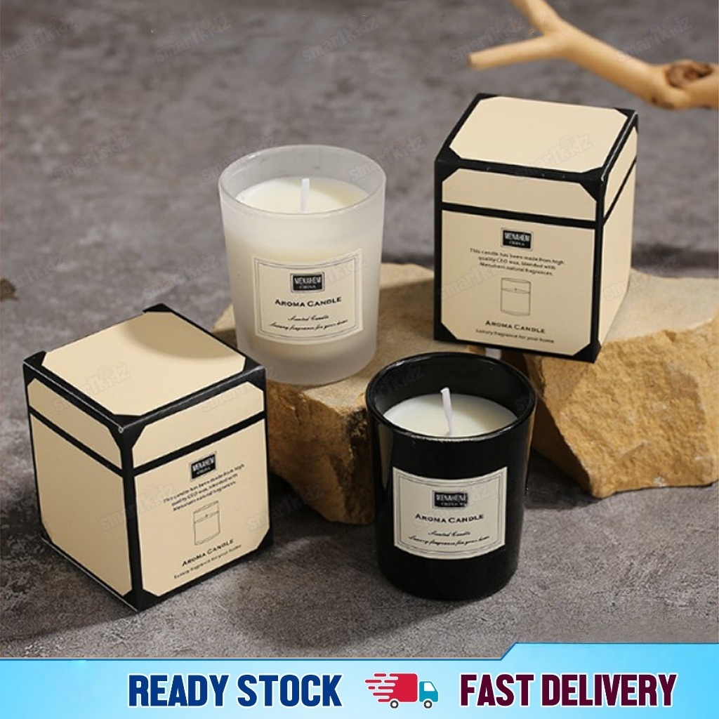 [1Box] Aroma Candle in a Cup | Aromatherapy Candle | Lilin Wangi Aromatherapi | Doorgift Kahwin Lilin Deco
