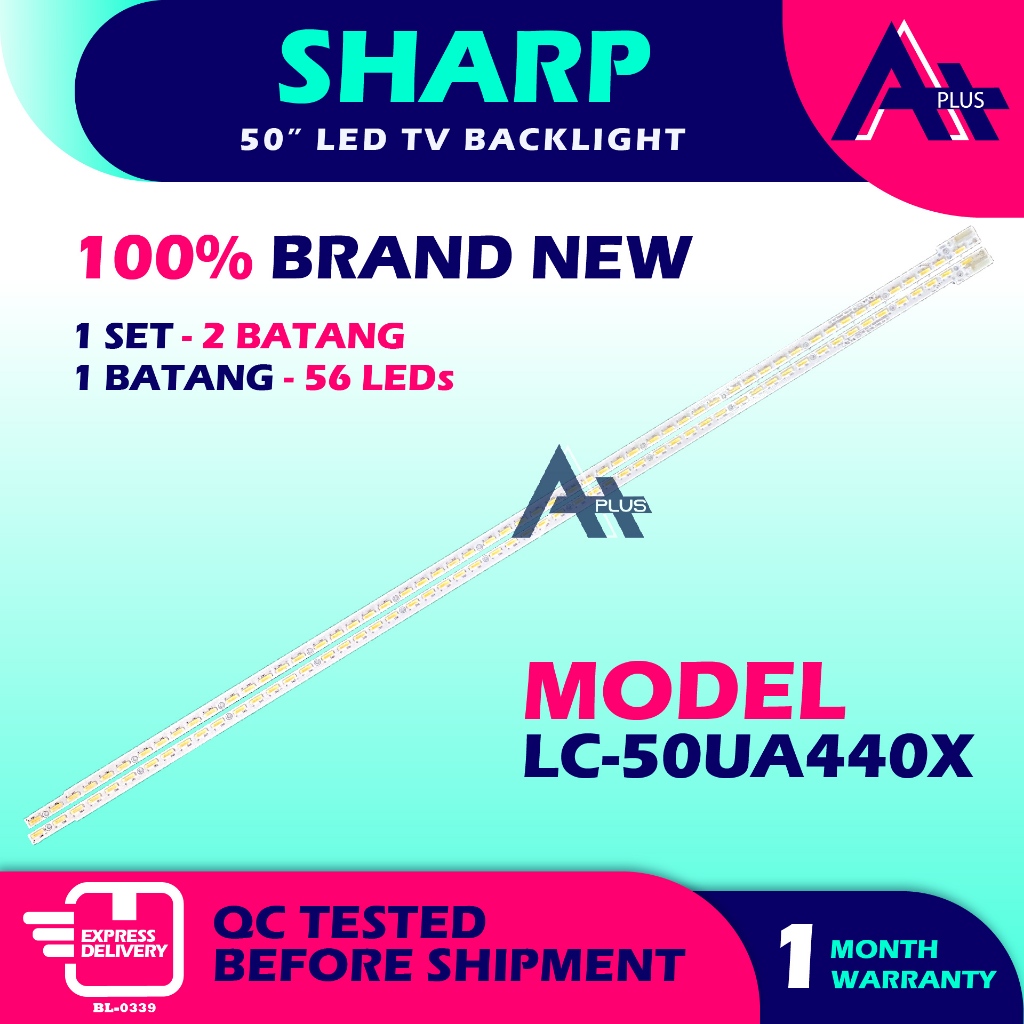 LC-50UA440X SHARP 50" LED TV Backlight 50 INCH Lampu TV LC50UA440X LC-50UA440 LC 50UA440X