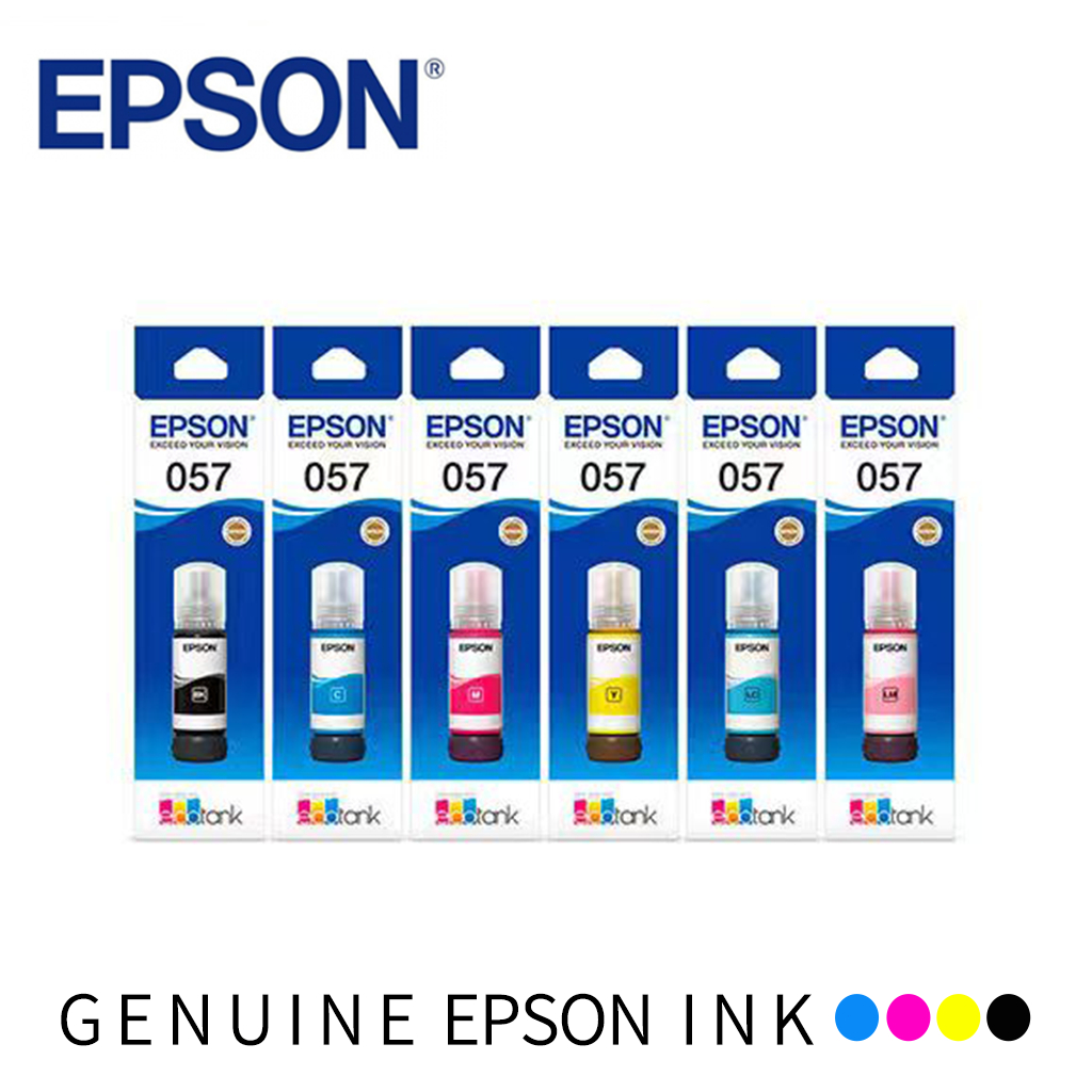 Original Epson 057 Ink Black EpsonEcotank L8050 L18050 Ink EcotankL8058L18058 printer ink Toner cartridge