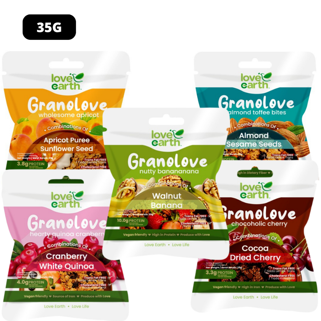 Love Earth Granolove (35g/pack) Granola Cereal Diet