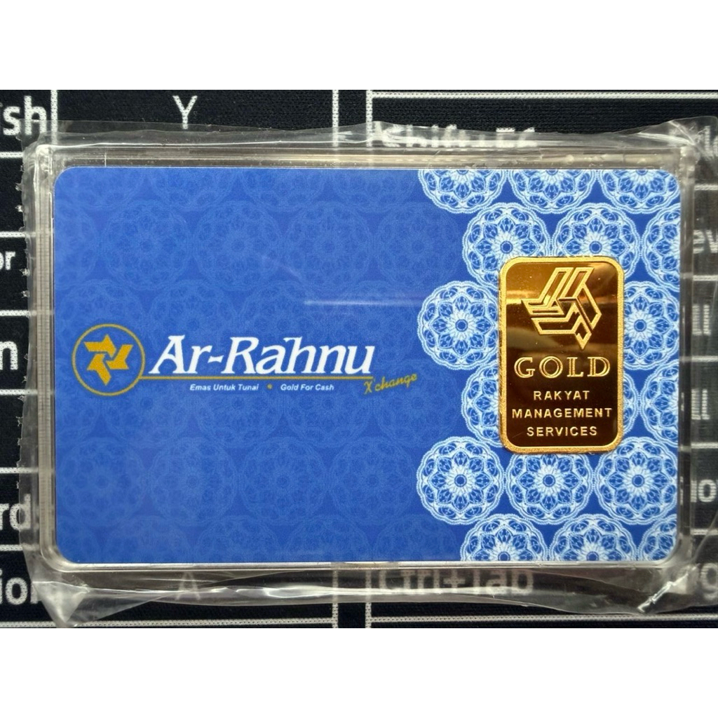 GOLDBAR 10G ARRAHNU BANK RAKYAT 999.9