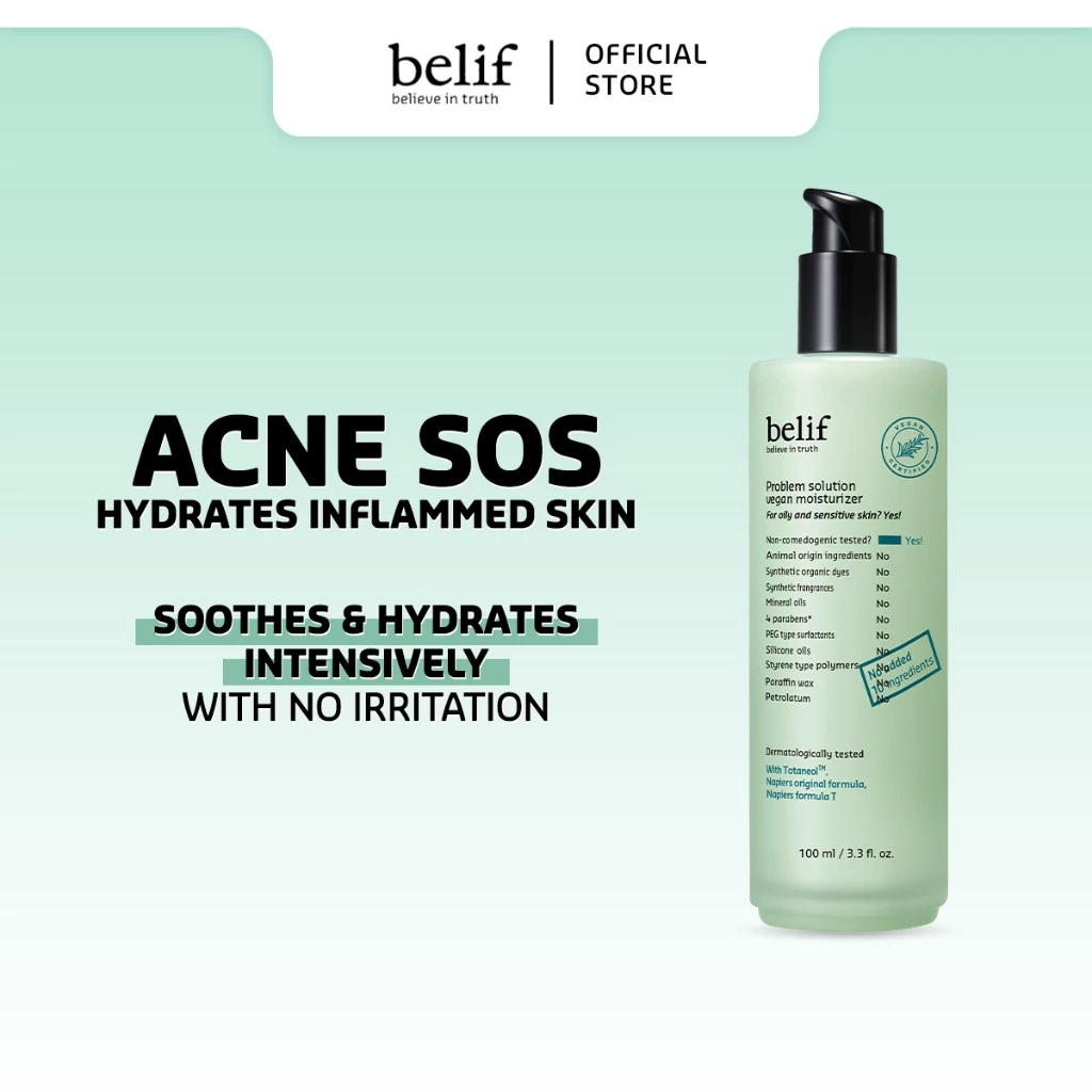 Belif Problem Solution Vegan Moisturizer