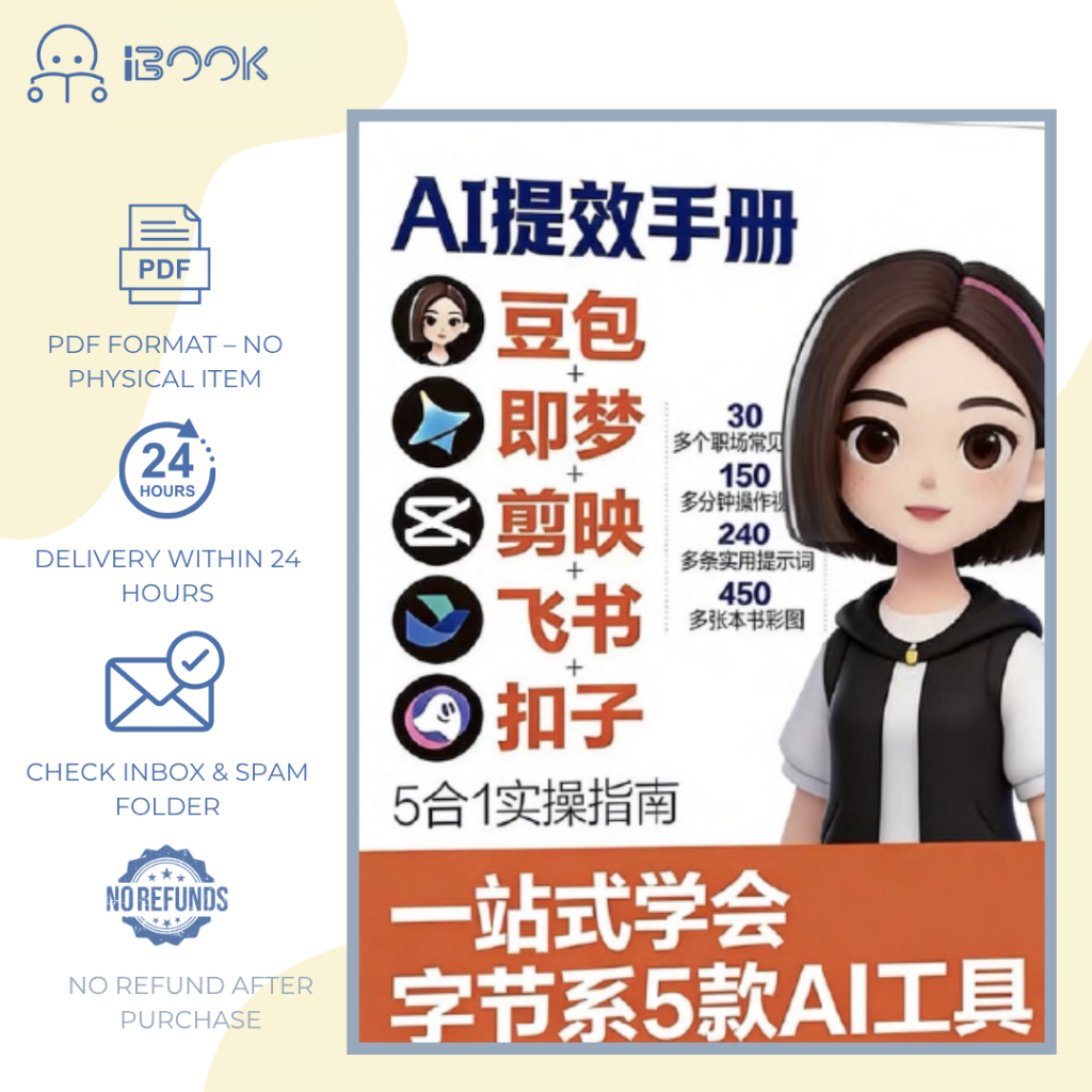 [Soft copy] AI提效手册：豆包、即梦、剪映、飞书、扣子5合1实操指南 / AI Productivity Guide / Panduan Produktiviti AI