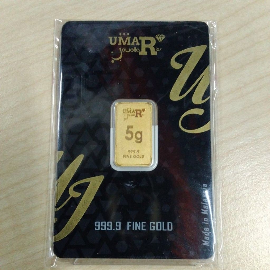 UMAR JEWELLERIES GOLD BAR (AU 999.9) 5g