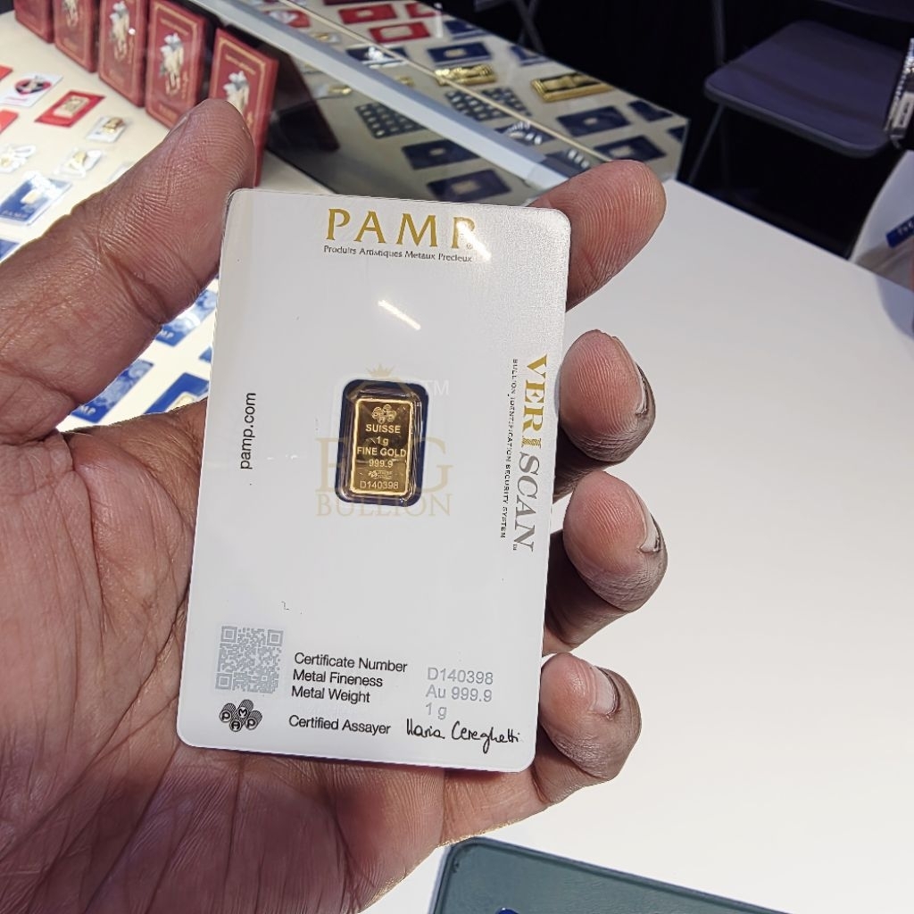 ORIGINAL100% PAMP SUISSE Gold Bar - Lady Fortuna 999.9 [1gram] !FREE GIFT&hellip;