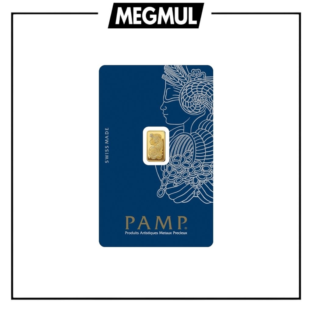 PAMP Suisse 1g 999.9 Gold Bar (Lady Fortuna) Suisse Gold Bar Lady&hellip;