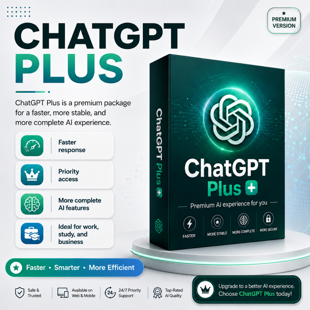 ChatGPT Plus Private 𝗢𝗽𝗲𝗻𝗔𝗜 GPT-4o For 1month | ChatGPT Prompts