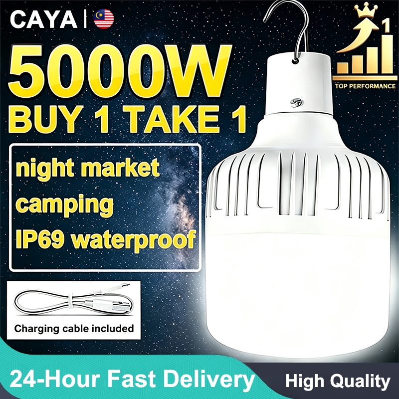 Portable Lamp LED Light Water Proof Light Bulb Rechargeable USB Suitable For Emergencies Lampu Camping Emergency Light