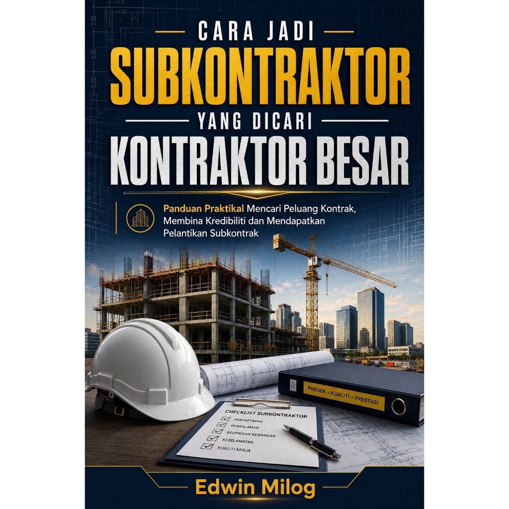 Cara Jadi Subkontraktor yang Dicari Kontraktor Besar (eBook) : Siri Panduan Kontraktor CIDB