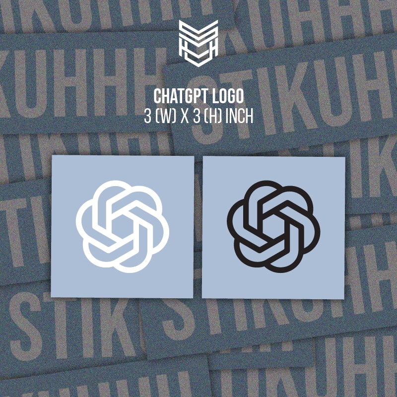 ◄ CHATGPT LOGO ► CAR DECAL AUTOMOTIVE / LAPTOP DIE-CUT VINYL STICKER