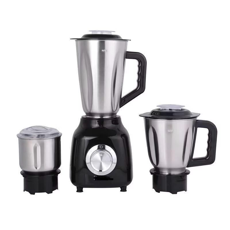 Blender Elektrik dengan 3 Mangkuk - Mesin Blender untuk Penggunaan Rumah Tangga - Alat Dapur Praktis dan Efisien