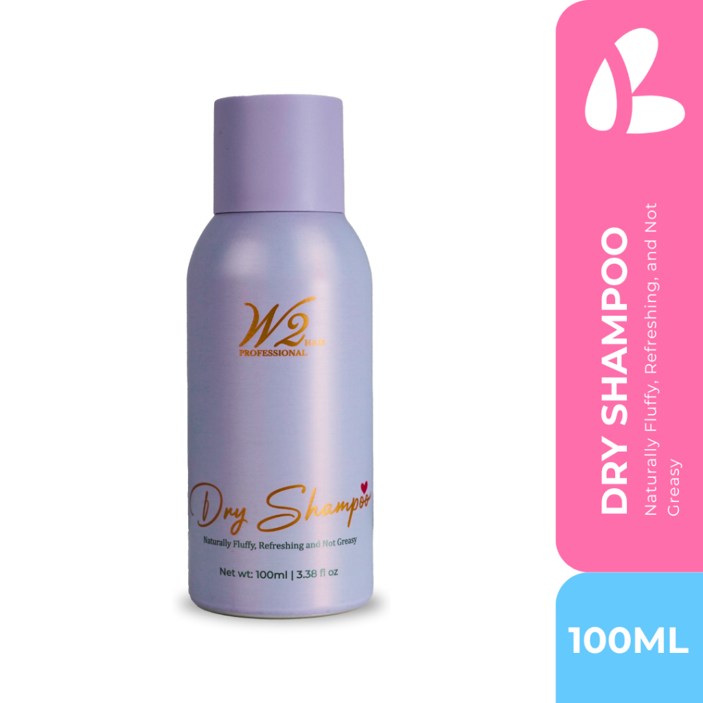 W2 Dry Shampoo for All Hair Types for Fluffy & Volumized Hair