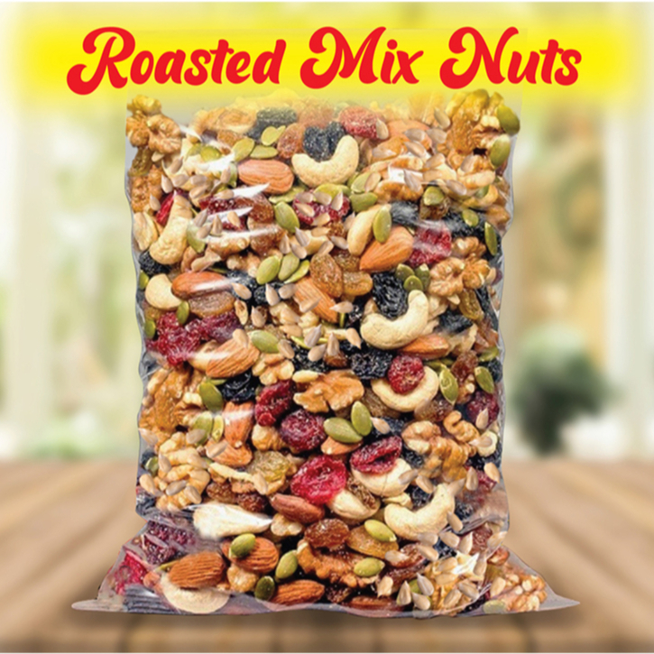 Mixed Fresh Nuts types 500g /1KG of Walnut/almond/Gaju/ black raisins/ golden raisins high quality