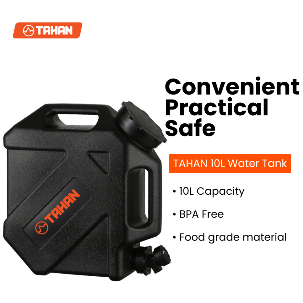 TAHAN 10L Camping Water Container with Spigot