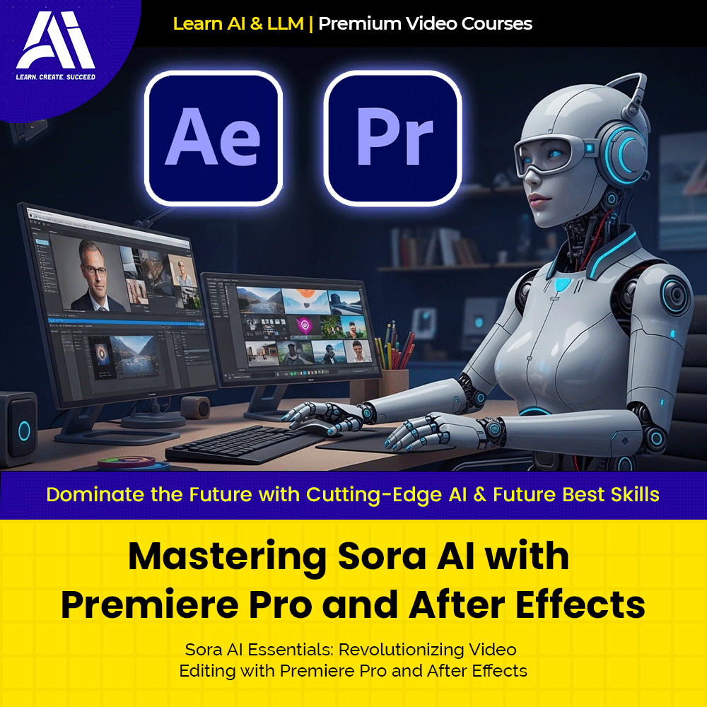 Video Course - Mastering Sora AI with Premiere Pro and After Effects |  Ai Make Video | Make Video With AI
