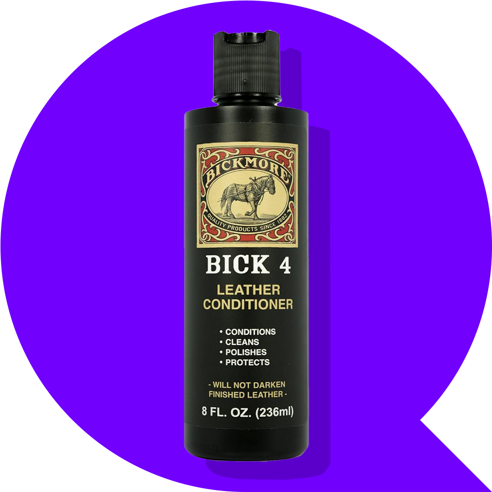 Bick 4 Leather Conditioner | 236ml (Won't Darken Boots, Couch, Bags) | Leather Honey | Weiman