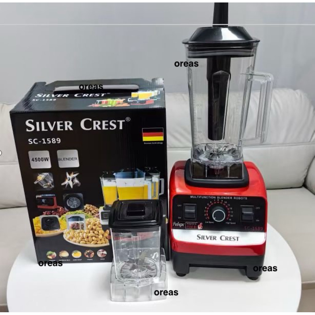 OREAS 2.0L Heavy Duty Blender High Quality Electric High Speed Ice Crusher Mesin Pengisar Ais 破壁机 Blender Serbaguna
