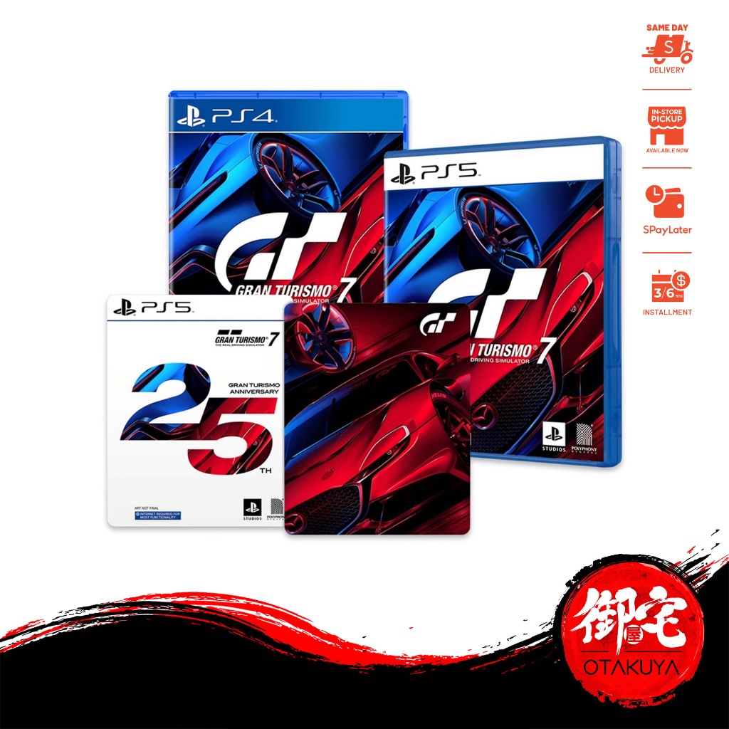 【5.25 SALE】PS5 / PS4 Gran Turismo 7 GT7 (English Chinese Multilingual Version 中英文合版)