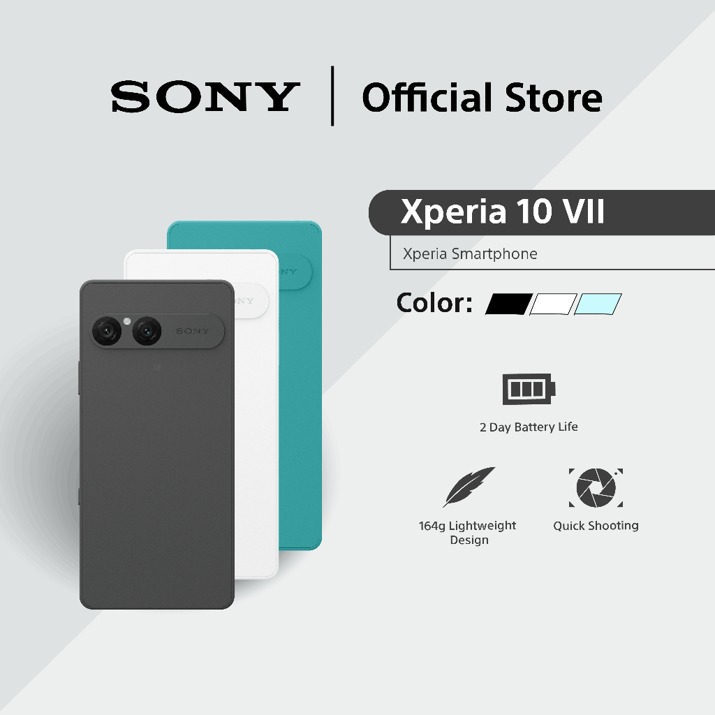[NEW LAUNCH] Sony Xperia 10 VII | Quick Shooting | 2 days Battery Life | Super Lightweight | Google Gemini | XQ-FE72