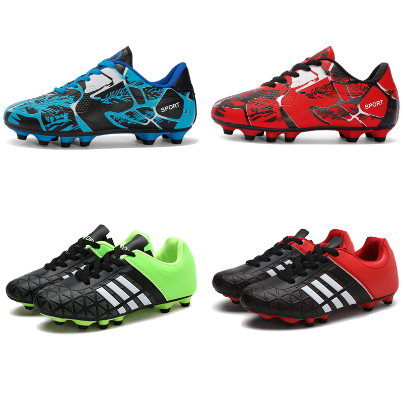 【24-Hour Delivery 】Soccer Shoes Football Shoes Childrens Shoes Football Boots Futsal Shoes Children's Sneakers High Qual