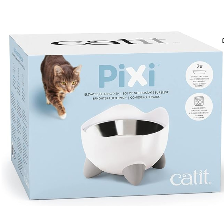 Catit Pixi Elevated Feeding Dish for Cats 200ml