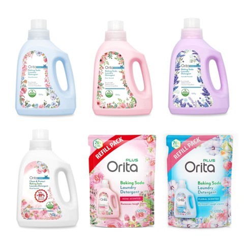 Orita Baking Soda Laundry Detergent 1.5kg / 1.2kg– Tough Stain & Odour Control