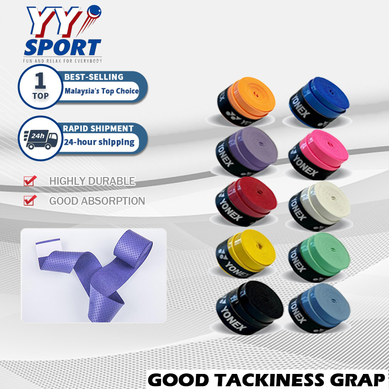 Yonex SUPER GRAP AC102EX Non-slip Sweat Absorption Thin Wear-resistant Overgrip Badminton Racket