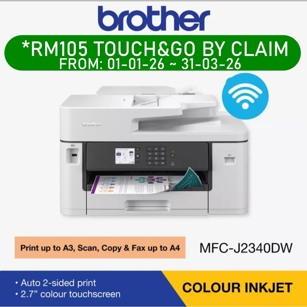 BROTHER MFC-J2340DW A3 WIFI Printer