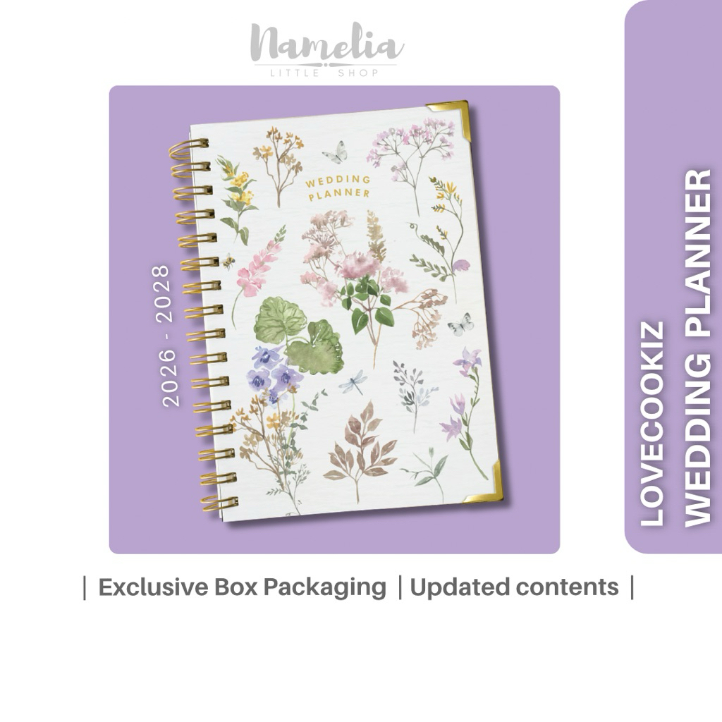 KIZ Wedding Planner Book Pengantin Baru Perancangan Kahwin Buku Hardcover A5 130 Pages 148 x 209mm