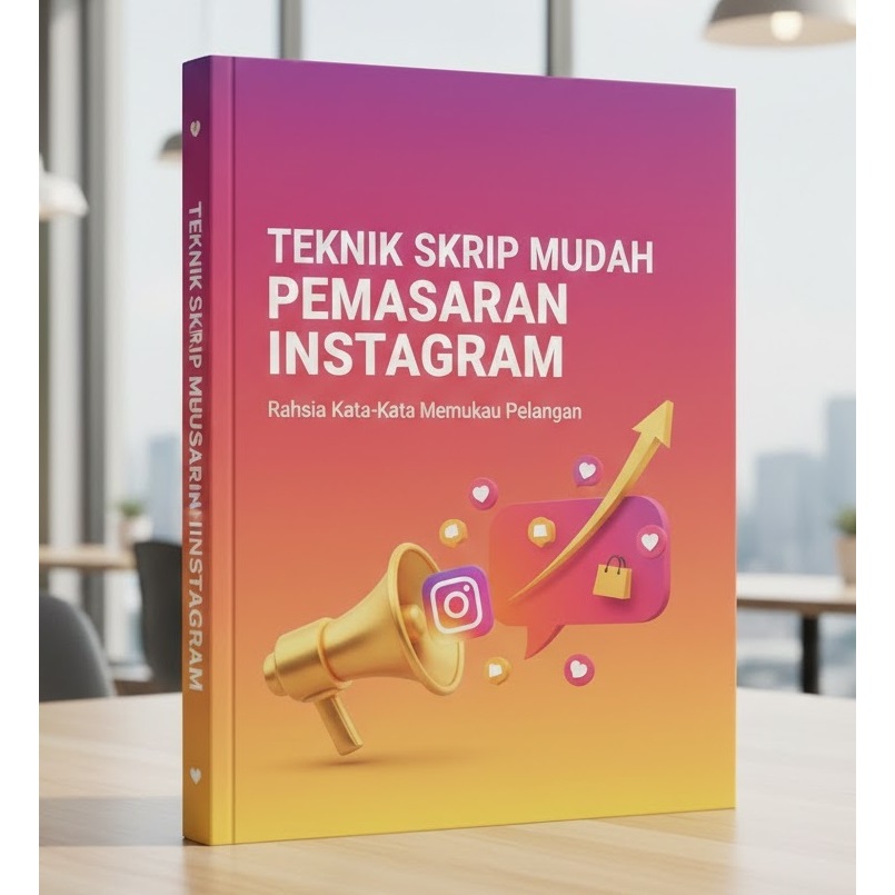 Teknik Skrip Mudah Pemasaran Instagram – Panduan Lengkap Jualan & Engagement! | Pdf Buku digital Ebook  + Free gift 1