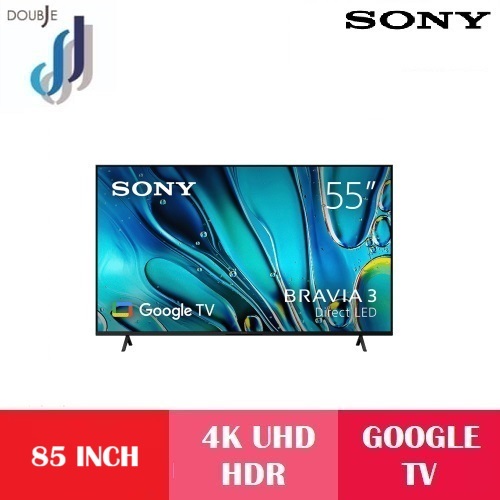 Sony 85 Inch Bravia 3 class LED 4K HDR Google TV (2024)  K-85S30