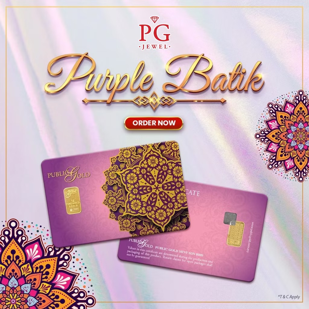 Public Gold 999.9 Gold Bar AU 1g Batik