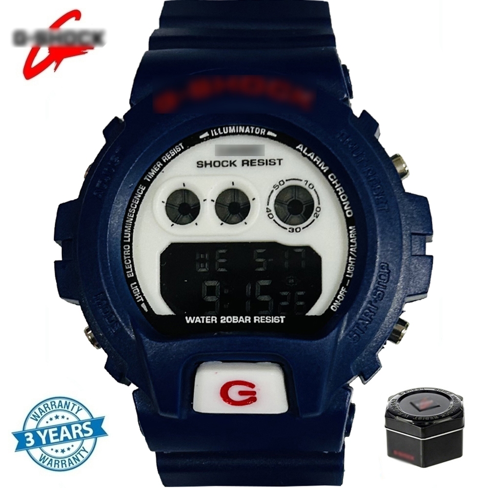 ready stockG-Shock DW6900 Sports Waterproof Digital Watch Men Women Unisex Kid Watch Jam Tangan Lelaki Perempuan