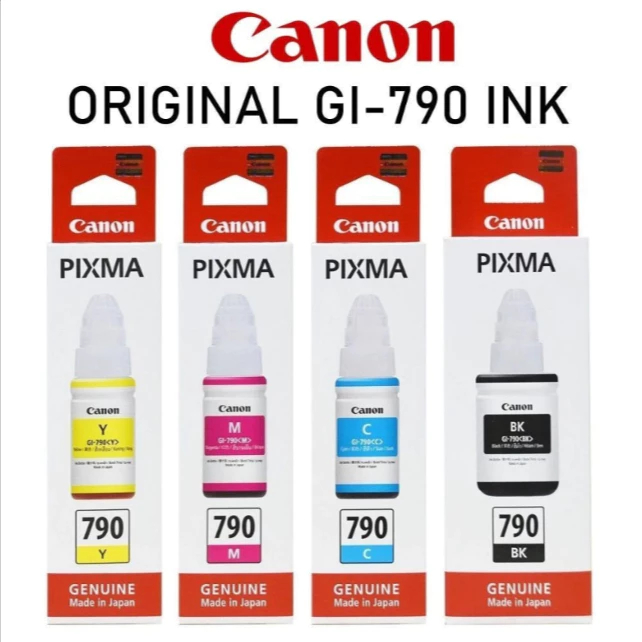 Canon GI-790 GI790 Original Ink Bottle (Box) For Canon G1010 G2010 G3010 G4010 Printer