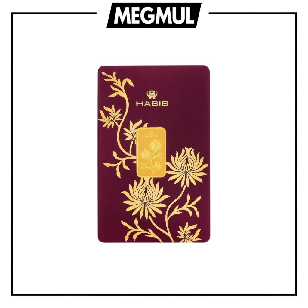 HABIB 5g 999.9 Gold Bar (Tekat) New Designs 2026