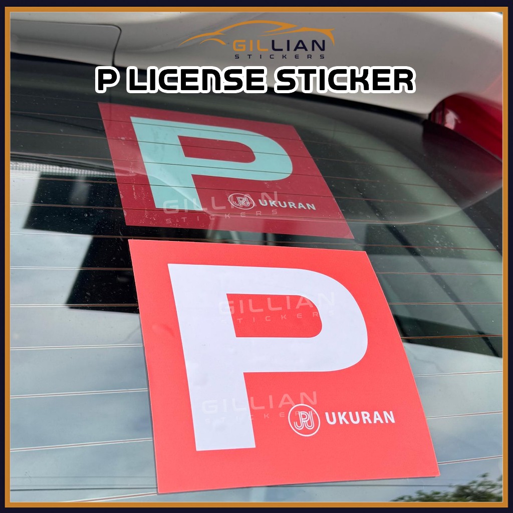 Car Driving P License Student Driver ,Universal Student Driver Decal, Waterproof