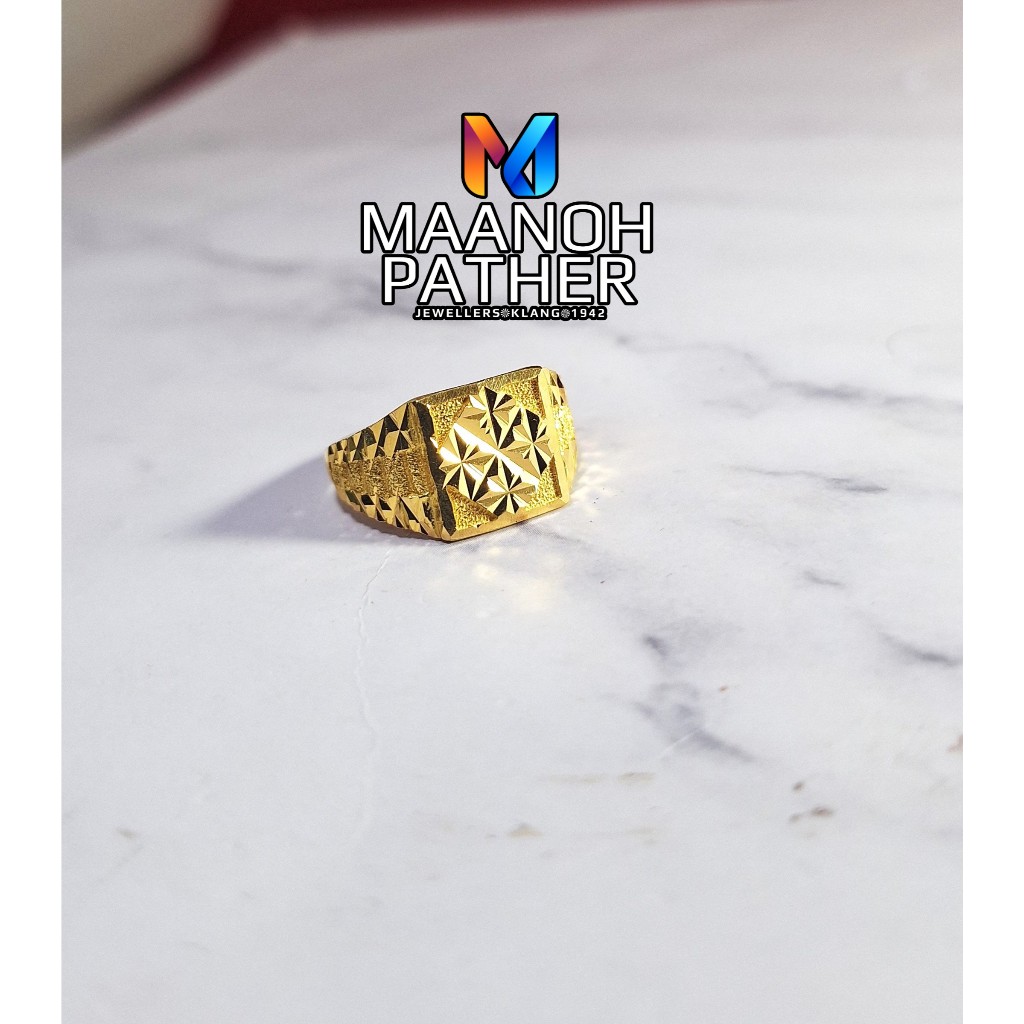 3.78GM-916 GOLD MACHAN RING-916 CIN CIN-916 INDIAN MACHAN RING-916 RING-916 CIN CIN EMAS-916 GOLD MACHAN RING-916 MACHAN