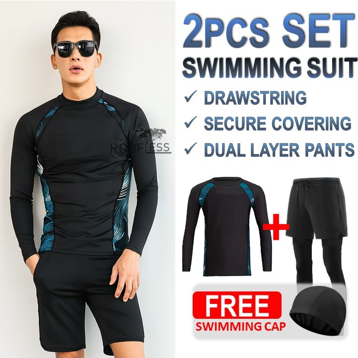ROOFLESS Swimming Pant Man Swimming Shorts Swimming Trunk Man Seluar Renang Lelaki Swimming Suit Man 泳褲 男生
