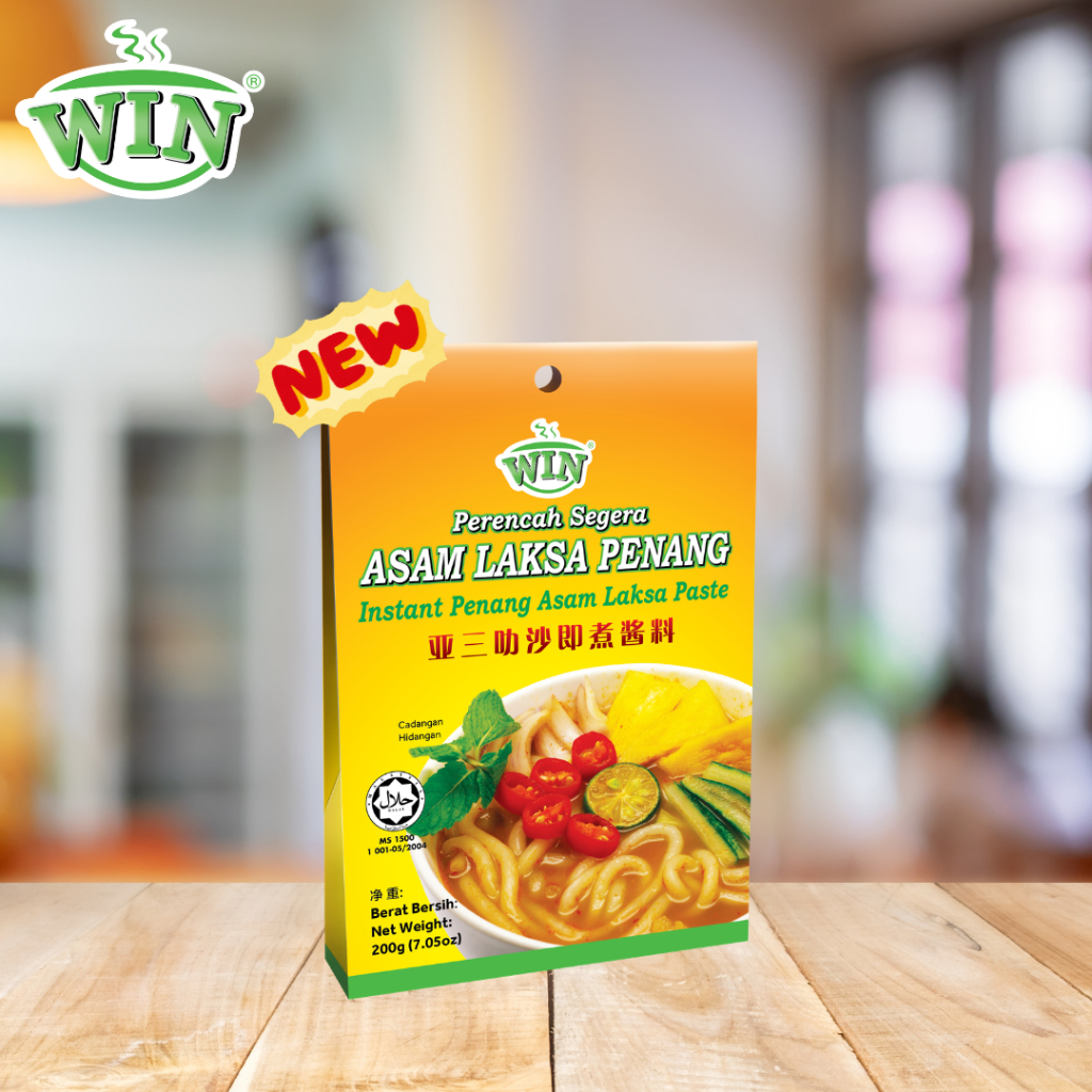[Halal] WIN Perencah Penang Asam Laksa Paste 200g