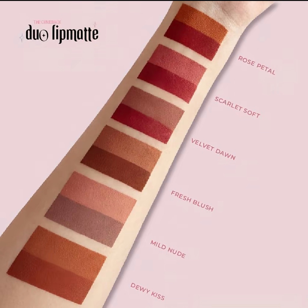 CUBREMI DUO LIPMATE BLOOMING EDITION