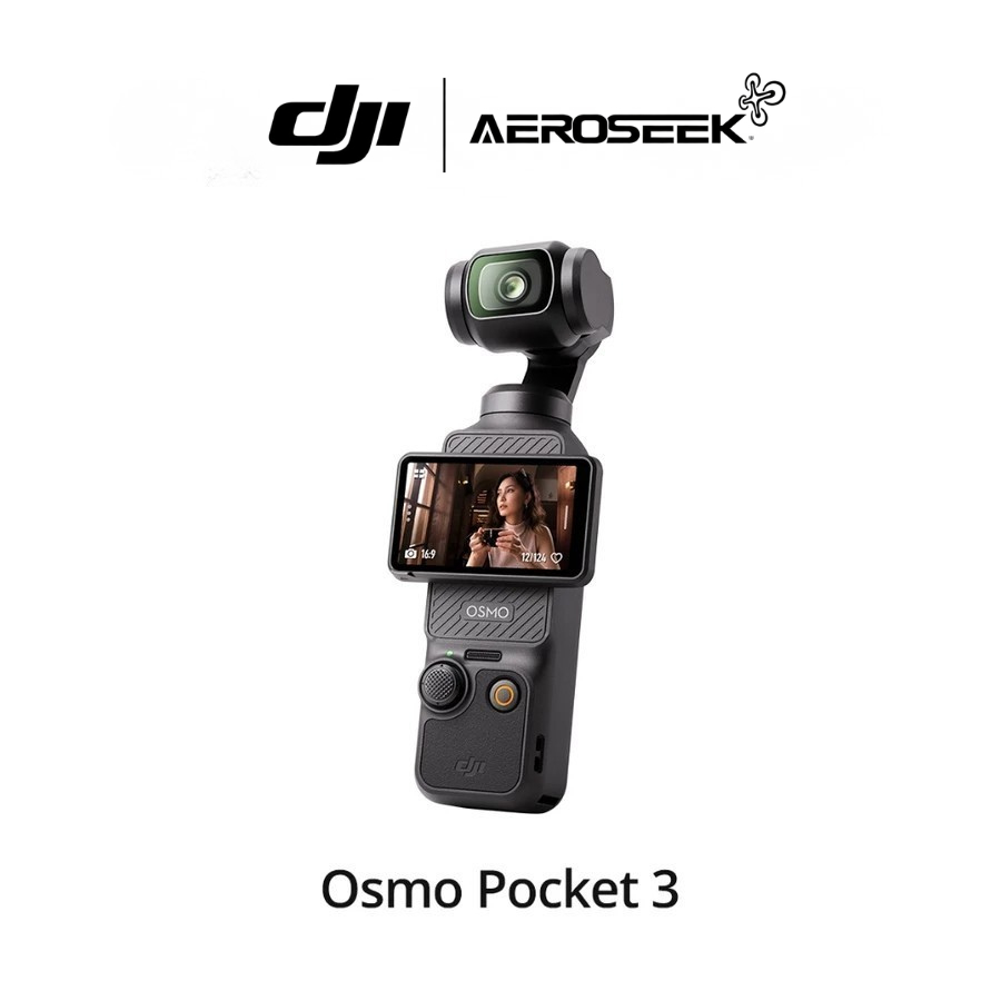 DJI Osmo Pocket 3 - Handheld 1-Inch CMOS & 4K/120fps | 3-Axis | 2-Inch Rotatable Screen