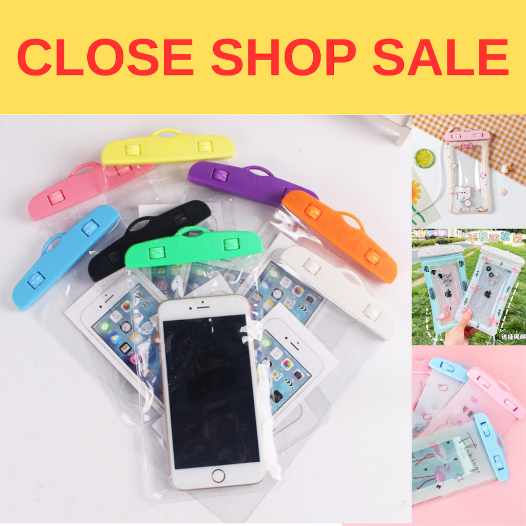 [MALAYSIA READY STOCK] Waterproof Phone Case Universal Smartphone 户外漂流PVC气囊手机套
