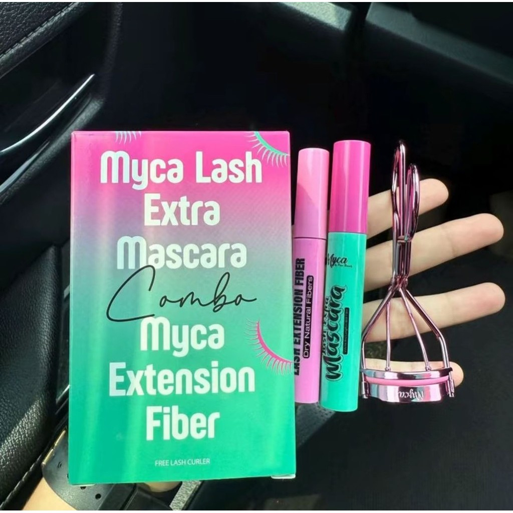 NAK CLEAR STOCK CEPAT2 RM4.80 ❗❗MYCA Mascara Lash Fiber Extensions Lash Extra 4gm ORIGINAL ❗️Senang dicuci Travel size