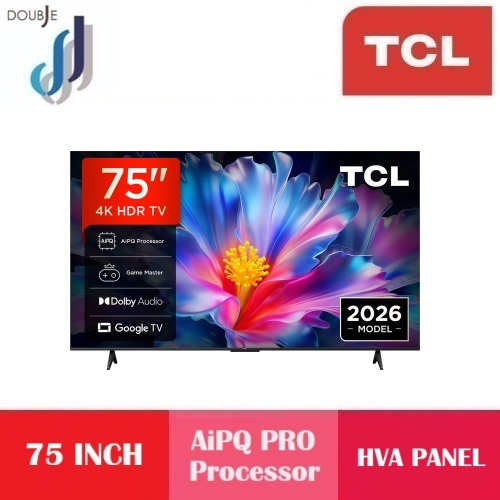 TCL 75" 4K UHD Google TV 75P6L