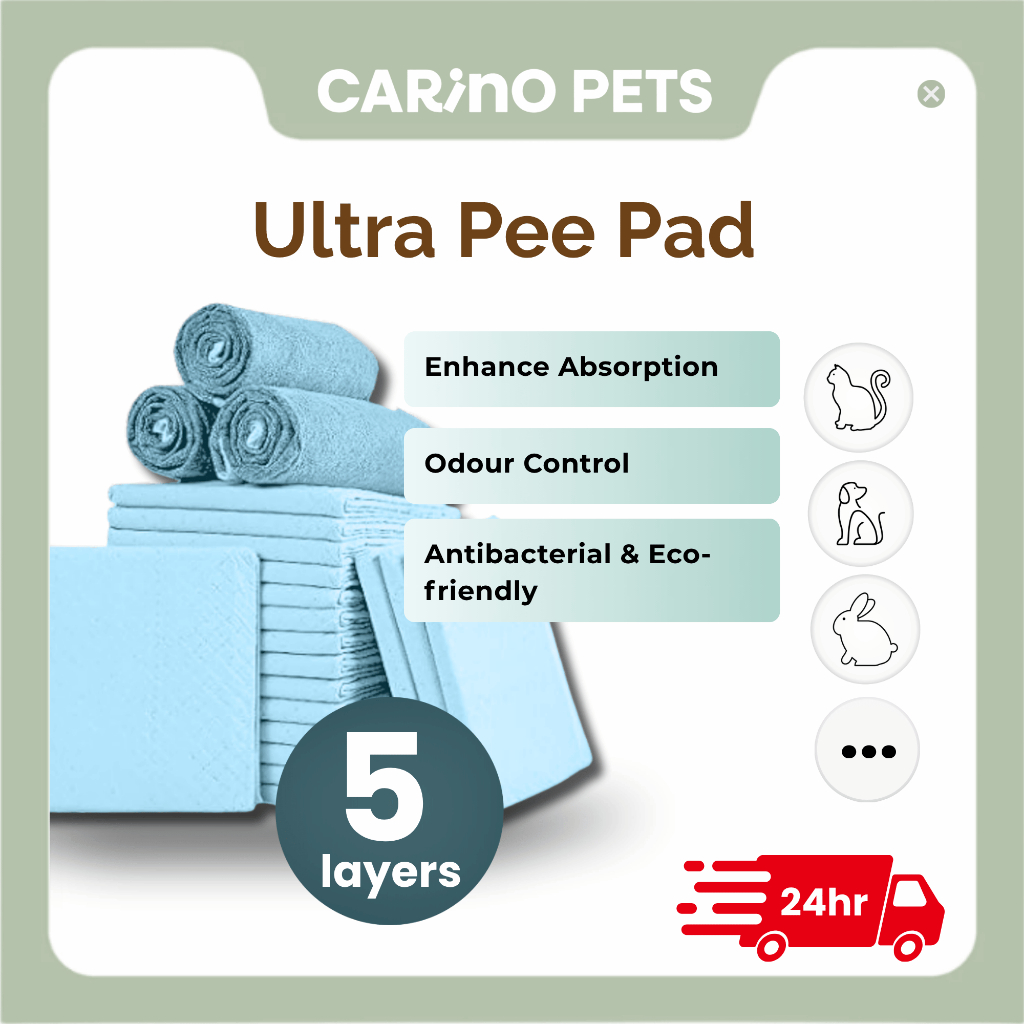 [24HR SHIP] PREMIUM ULTRA PET PEE PAD Wee Wee Pad Pee Pad Pet Pad Sheet Dog Training Pad Cat Rabbit Pet Diaper 猫狗 宠物尿片