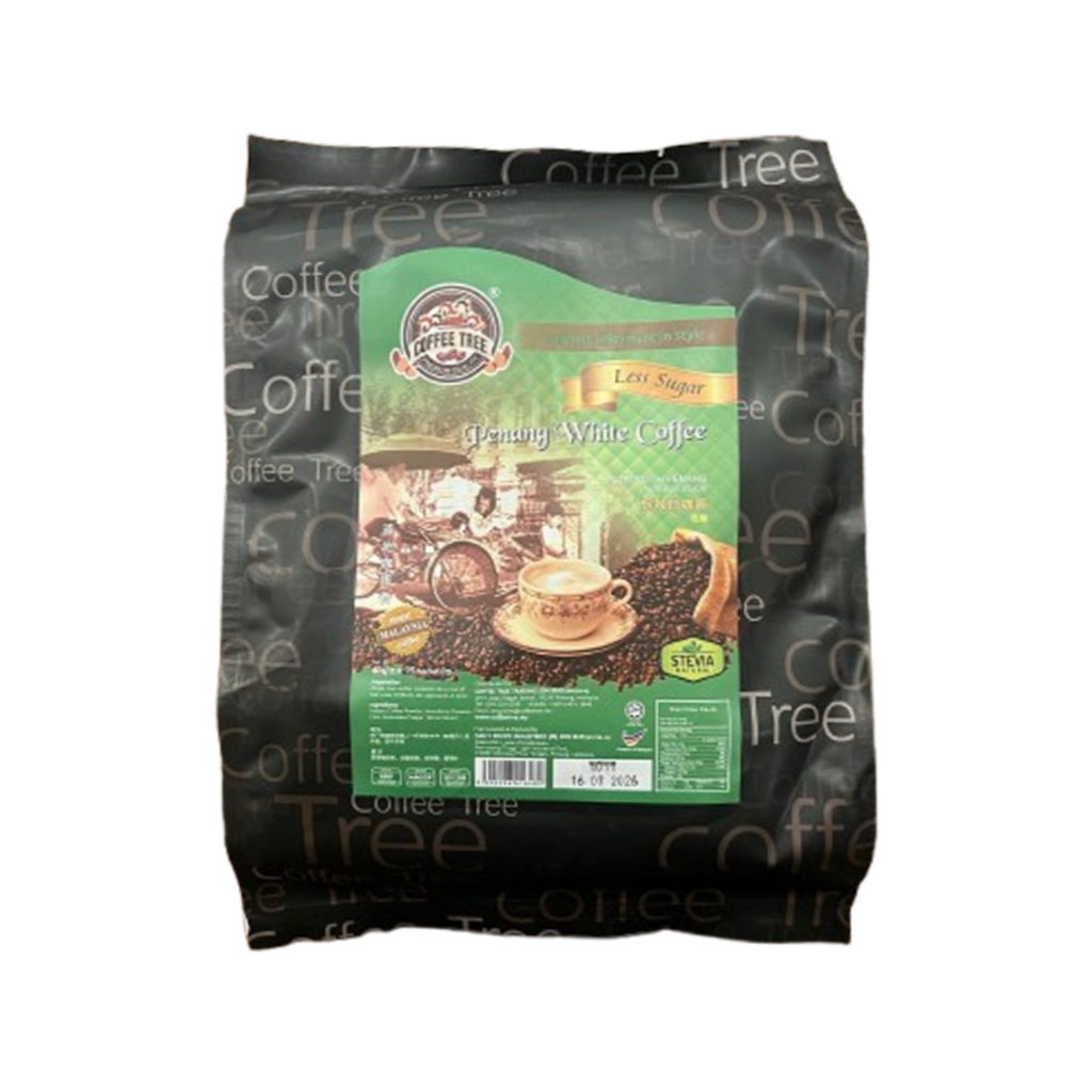 (Stevia)CF-Coffee Tree Less Sugar Penang White Coffee