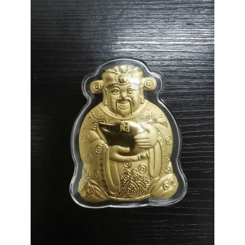 (0.3g) 999足金 / 24K Gold God of Wealth Bar 财神爷 pure gold&hellip;