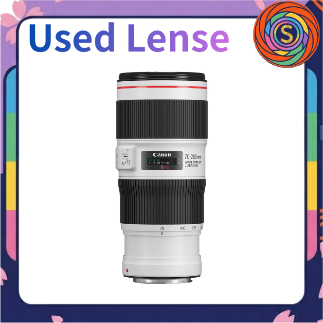 【Secondhand】Canon EF 70-200mm F4L IS II USM Telephoto Zoom Lens EF-mount Full Frame DSLR L-series used pre-loved