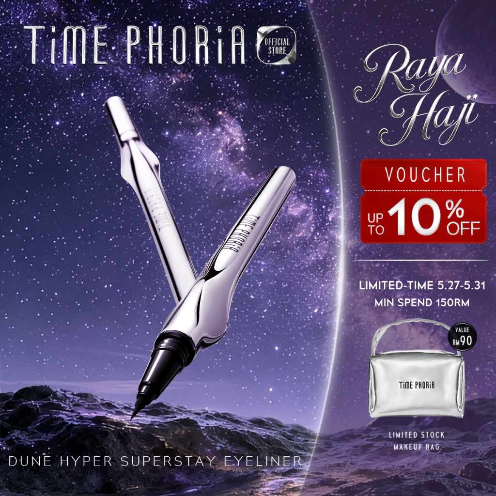 TIME PHORIA - Dune Hyper-Precision Superstay Eyeliner Eyes Make Up Eyeliner Waterproof Longwear Unparalleled Precision