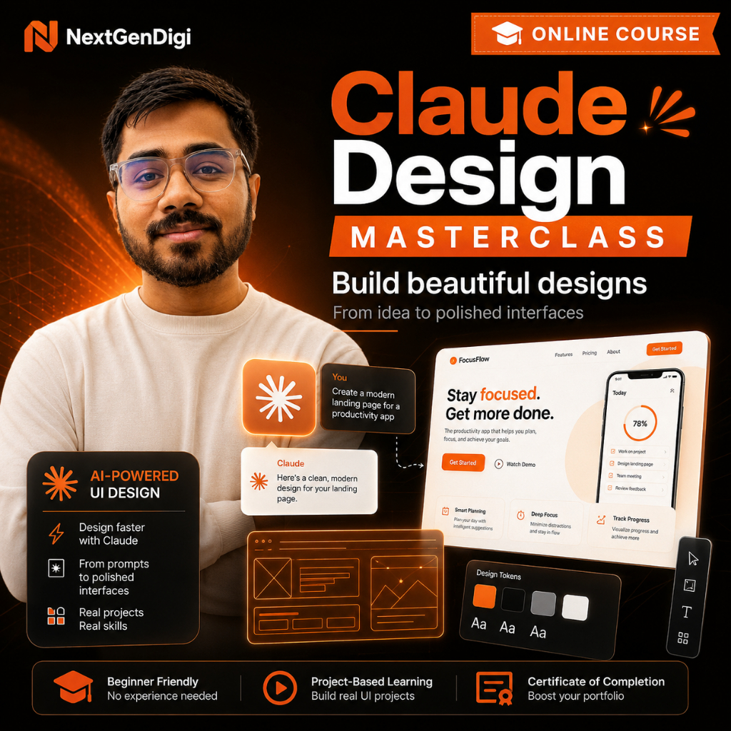 (Course) Claude Design Masterclass | Build Beautiful UI Designs with AI